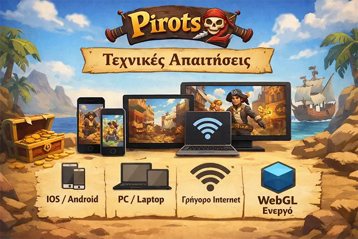 Pirots 2 technical requirements